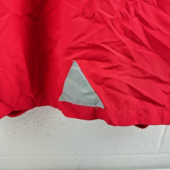 Vintage LL Bean Windbreaker Hooded Jacket Pullover Red Freeport Maine Kids Sz XL - Picture 11 of 13